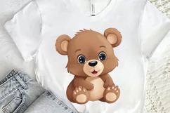 Woodland Baby Animals PNG Clipart Product Image 2