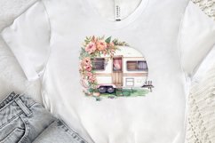 Watercolor Caravan Sublimation PNG Clipart Product Image 2