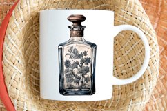 Luxury Vintage Bottle PNG Clipart Product Image 2