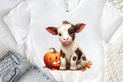 Baby Cow For Halloween Sublimation PNG Clipart Product Image 2