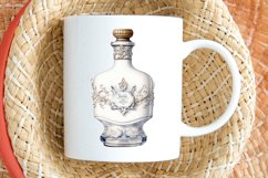 Luxury Vintage Bottle PNG Clipart Product Image 2