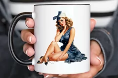 Sailor Pin Up Girls PNG Clipart Product Image 2