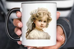 Victorian Little Girl PNG Clipart Product Image 2