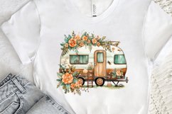 Watercolor Caravan Sublimation PNG Clipart Product Image 2