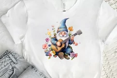 Watercolor Rockstar Gnome PNG Clipart Product Image 2