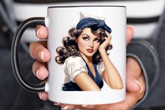 Sailor Pin Up Girls PNG Clipart Product Image 2