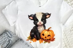 Baby Cow For Halloween Sublimation PNG Clipart Product Image 2