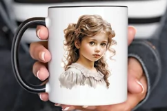 Victorian Little Girl PNG Clipart Product Image 2