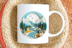 Paper Art Landscape PNG Clipart Product Image 2