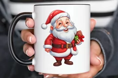 Watercolor Santa Claus PNG Clipart Product Image 2