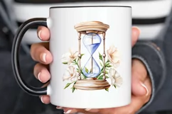 Hourglass Flower Watercolor PNG Clipart Product Image 3