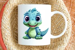 Cute Happy Baby Animal Sublimation PNG Clipart Product Image 2