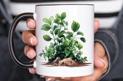 Houseplants Pot Sublimation PNG Clipart Product Image 2