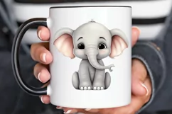 Cute Baby Animals Sublimation PNG Clipart Product Image 2