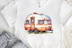 Watercolor Caravan Sublimation PNG Clipart Product Image 2