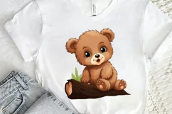 Woodland Baby Animals PNG Clipart Product Image 2