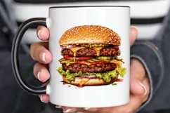 Big Hamburgers Sublimation PNG Clipart Product Image 2