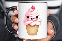 Artistic Drawing Kawaii Ice Cream PNG Clipart Product Image 3