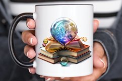 Magical Books Sublimation PNG Clipart Product Image 2