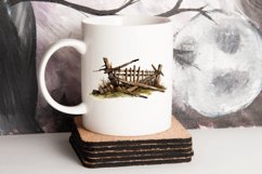 Big Watercolor Halloween PNG Clipart Product Image 2