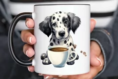 Dog Love Coffee PNG Clipart Product Image 2