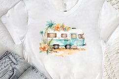 Watercolor Caravan Sublimation PNG Clipart Product Image 2