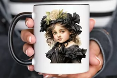 Victorian Little Girl PNG Clipart Product Image 2