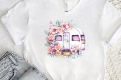 Watercolor Caravan Sublimation PNG Clipart Product Image 2