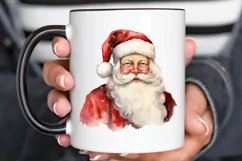 Watercolor Santa Claus PNG Clipart Product Image 2