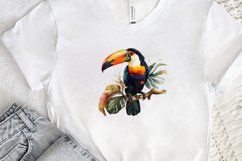 Watercolor Toucans PNG Clipart Product Image 2