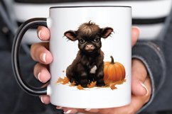 Baby Cow For Halloween Sublimation PNG Clipart Product Image 3