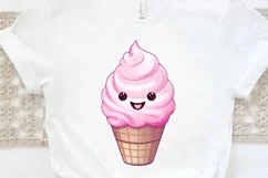 Artistic Drawing Kawaii Ice Cream PNG Clipart Product Image 2