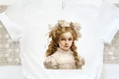 Victorian Little Girl PNG Clipart Product Image 3