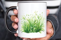 Grass Watercolor Sublimation PNG Clipart Product Image 3
