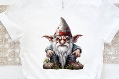 Scary Gnome Sublimation PNG Clipart Product Image 3