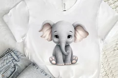 Cute Baby Animals Sublimation PNG Clipart Product Image 3