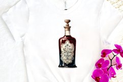 Luxury Vintage Bottle PNG Clipart Product Image 3