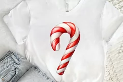Cute Christmas Watercolor PNG Clipart Product Image 3