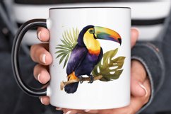 Watercolor Toucans PNG Clipart Product Image 3