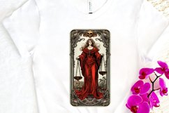 Skeleton Witch Tarot Card PNG Clipart Product Image 3