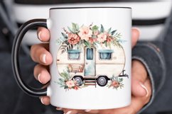 Watercolor Caravan Sublimation PNG Clipart Product Image 3