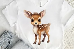 Cute Happy Baby Animal Sublimation PNG Clipart Product Image 3
