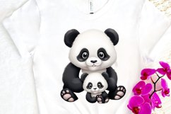 Baby Pandas Sublimation PNG Clipart Product Image 3