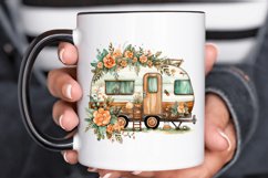 Watercolor Caravan Sublimation PNG Clipart Product Image 3