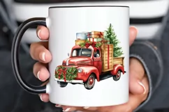 Christmas Truck PNG Clipart Product Image 3