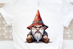 Scary Gnome Sublimation PNG Clipart Product Image 3