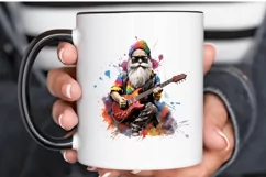 Watercolor Rockstar Gnome PNG Clipart Product Image 1