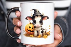 Baby Cow For Halloween Sublimation PNG Clipart Product Image 3
