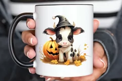 Baby Cow For Halloween Sublimation PNG Clipart Product Image 3