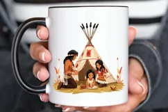 Life Of Native American PNG Clipart Product Image 3
